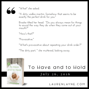 To Have To Hold - Teaser 2