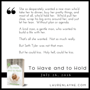 To Have To Hold - Teaser 3