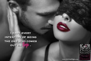 Sexy couple foreplay in bedroom at night, black and white, bdsm